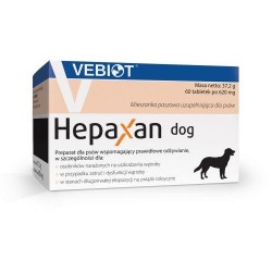Hepaxan dog 60 tabletek